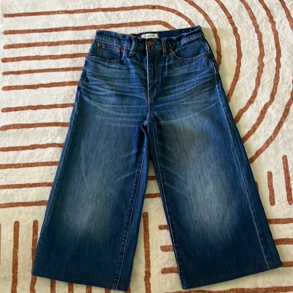 Madewell | Wide-Leg Crop Jeans